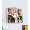 Tablou Canvas Personalizat - 4 Poze - Happy Family  - 1