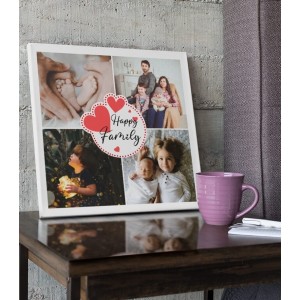 Tablou Canvas Personalizat - 4 Poze - Happy Family  - 3