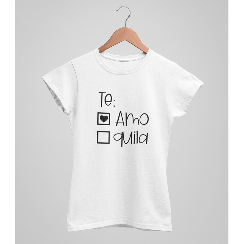 Tricou Personalizat - Te: Amo - Printbu.ro - 1