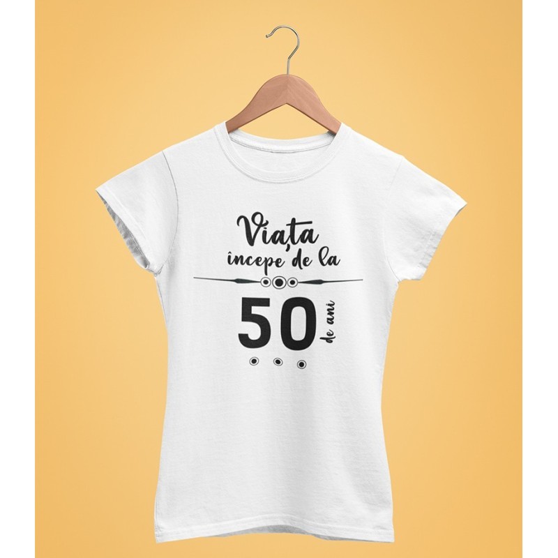 Stupid Relatively obesity Tricou Personalizat - Viata Incepe - Varsta