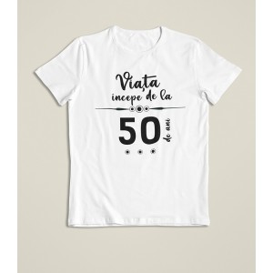 Tricou Personalizat - Viata Incepe - Varsta  - 2