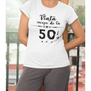 Tricou Personalizat - Viata Incepe - Varsta  - 3