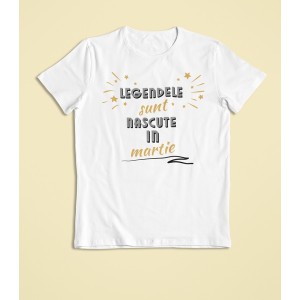 Tricou Personalizat - Legendele Sunt Nascute - Luna  - 1