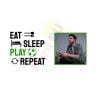 Cana Personalizata - Eat Sleep Play Repeat - Poza  - 2