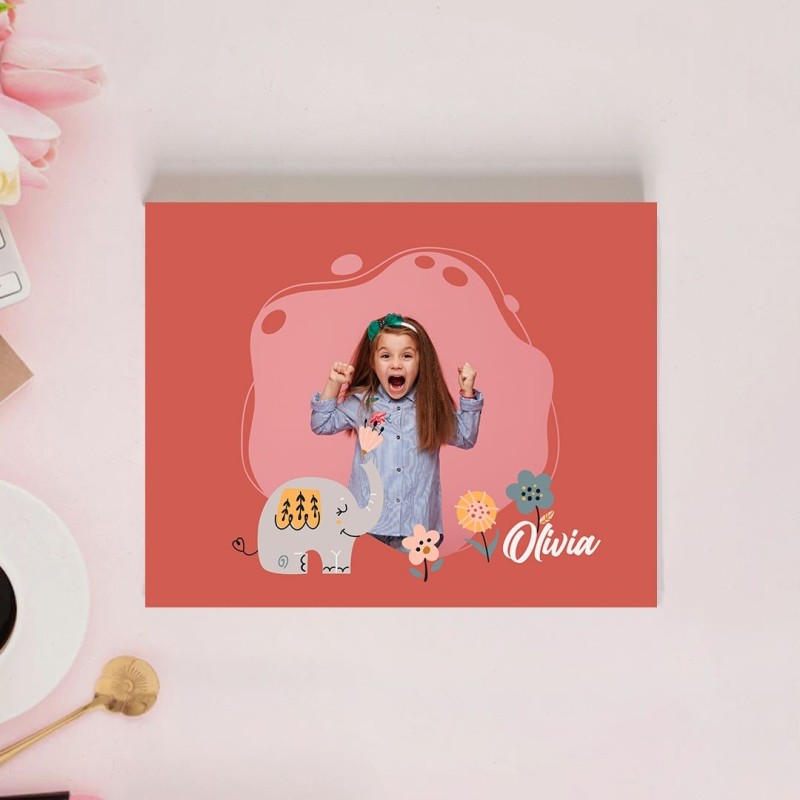 Cutie bomboane personalizata pentru fete cu poza si nume