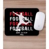 Mousepad Personalizat - Dreptunghi - Fotbal si  Nume  - 1