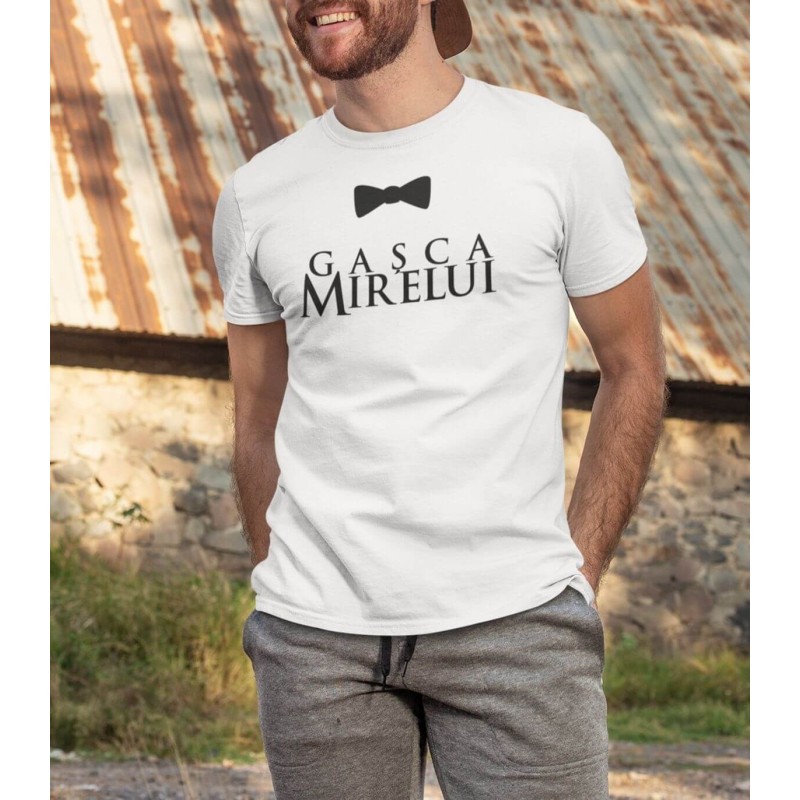 Tricou Personalizat Barbati - Gasca Mirelui  - 1