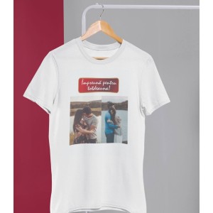 Tricou Personalizat Barbati - Impreuna Pentru Totdeauna - Doua Poze  - 3