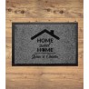 Covoras Intrare Personalizat - Home Sweet Home - Nume  - 1