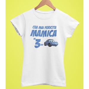 Tricou Personalizat Femei - Cea mai fericita mamica - Carrera Sally  - 1