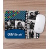 Mousepad Personalizat - Dreptunghi - Film Strip - 5 Poze - Text  - 1